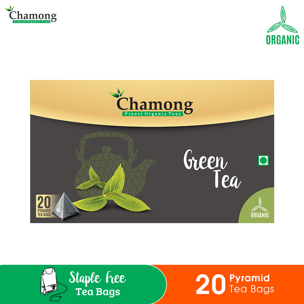 Green tea best sale pyramid bags