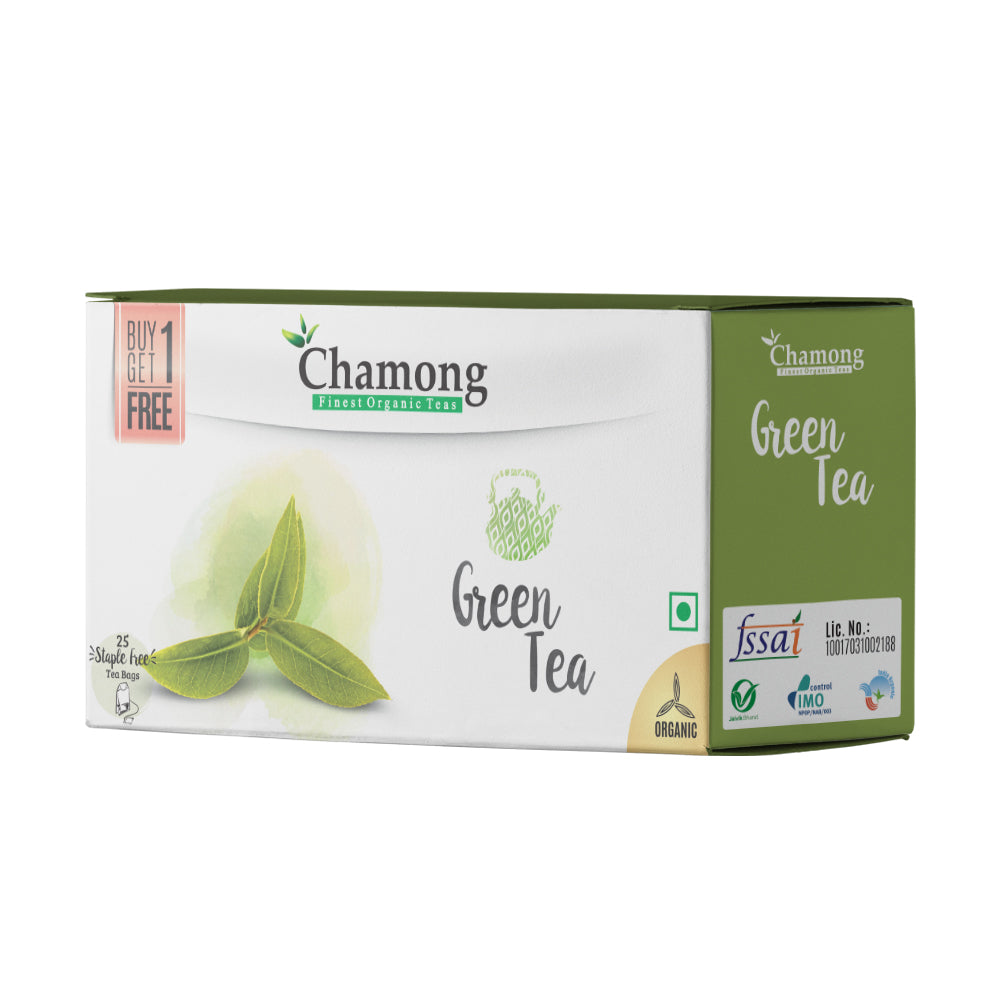 Assorted Green Tea Bags Sampler | 10 Variants, 10 Tea Bags - VAHDAM® India